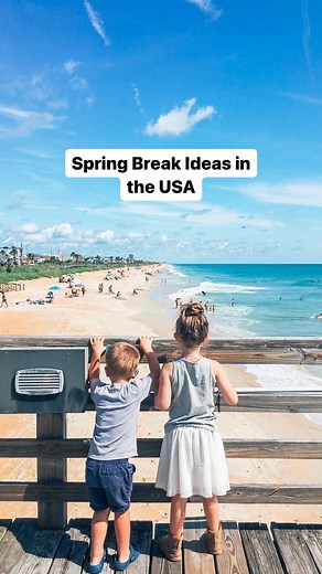 Emily | Family Travel Creator on Instagram: "WHERE TO GO FOR SPRING BREAK WITH KIDS Looking for spring break ideas to escape the dreary winter weather? There are so many destinations within the United States that make for awesome vacations with kids. While Florida has some of the best family spring break destinations, you can also find beautiful spots in the southwest, on the west coast, in the midwest, and along the east coast, too! Over the past few years, our family has traveled extensively t