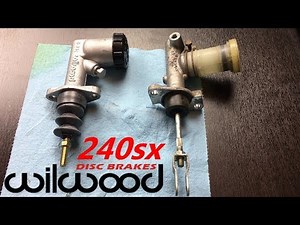 240sx Wilwood Clutch Master Cylinder Install - LS1 240sx (S14) Drift Build (EP 30)