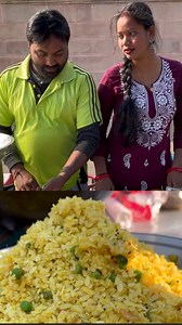 amazing indori poha #viral #trending #food #Amazing #streetstyle | Blessed Indian Foodie