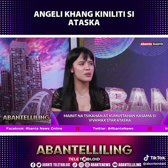 Aminado si Vivamax actress Ataska na nakiliti siya ni Angeli Khang sa pelikula nilang ‘Uhaw’. #DWAR1494 #EntertainmentNewsPH #Abantelliling #Ataska #Vivamax #Uhaw #AngeliKhang #fyp #viral