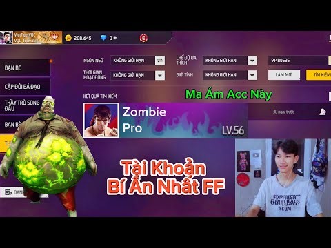 Review Tài Khoản Ma Quái Bí Ẩn Nhất Trong Free Fire | VietTigerVQC