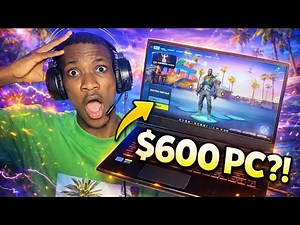 Can a $600 Gaming PC Run Fortnite in 2025?! (Low-End Test)