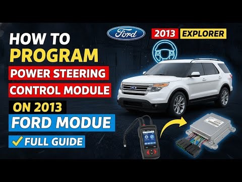 How to Program Power Steering Control Module on 2013 Ford Explorer | Full Guide