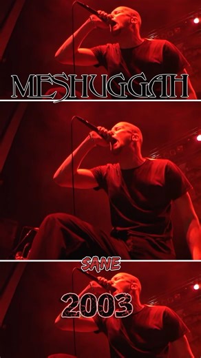 JUST BLAST. NOTHING ELSE. — MESHUGGAH LIVE 2003