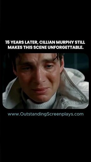 Cillian Murphy's voice-less breakdown in this moment is pure acting at its finest.