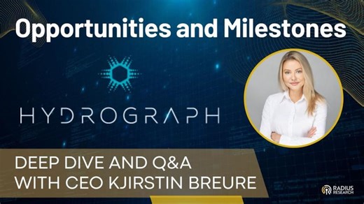 HydroGraph CEO on commercial adoption and market growth | Radius Research - Investments posted on the topic | LinkedIn