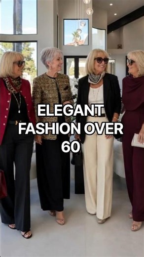 Elegant Outfits for Women Over 60 | Classy & Timeless Fashion