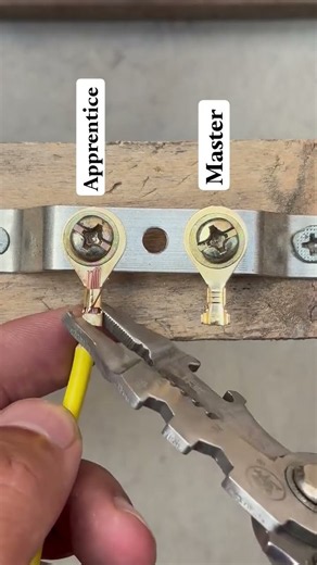 How to Crimp Wire Terminals Properly! ⚡ #DIY #Electrical