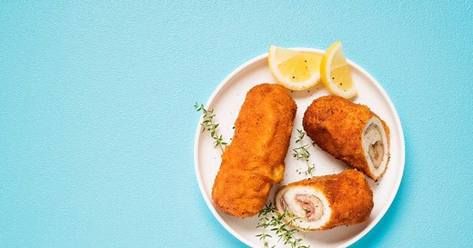 Cordon bleu maison de Cyril Lignac : sa recette facile et rapide et son idée d’accompagnement original