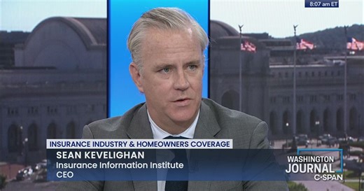 Washington Journal: Sean Kevelighan Discusses the Insurance Industry & Homeowners Coverage