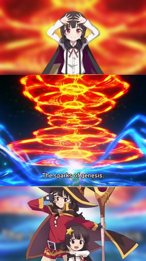 Megumin finally learns explosion magic... - Kono Subarashii Sekai ni B...