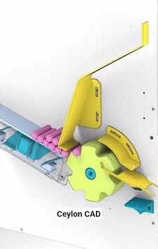 Material Feeding System #machine ,#innovation , #solidworks , #cad, #design