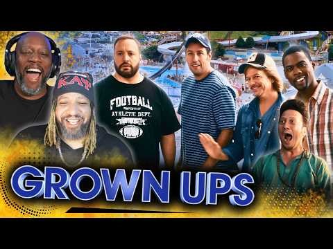 Grown ups (2010) Reaction - First Time Watching - We Miss Movies Like This 😭