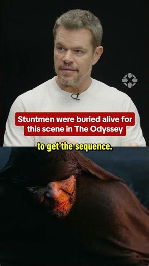 The Odyssey's Hades scene was done with practical effects
