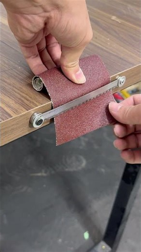 How to make a sandpaper cutter