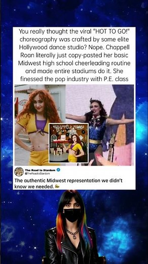 The lazy secret behind the HOT TO GO dance #ChappellRoan #HOTTOGO #TikTokDance #Cheerleading