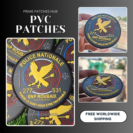 Custom PVC Rubber Patches: 2D & 3D Options - Etsy