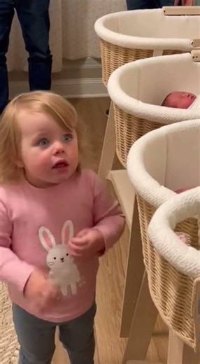 Toddler Meets Twins for the First Time and Declares One “EXTRA” 🤣👶👶