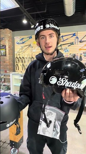 Shadow helmets available at Albe's BMX