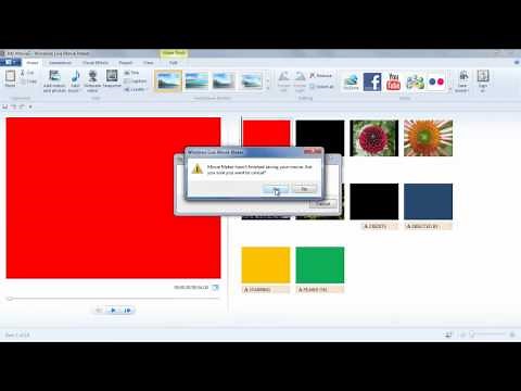 How to save your movie in HD, DVD or lower resolution formats in Movie Maker