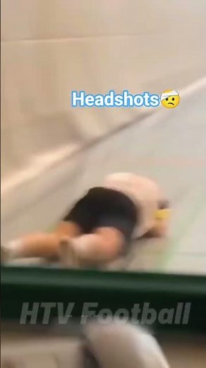 Funny soccer headshot #funny #trending #sports #shorts