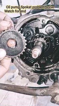 Oil pump Spokat fitting // oil pump fitting // oil pump Spokat install it #viral