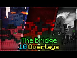 Top 10 Overlay De THE BRIDGE FANTÁSTICAS Para Minecraft PVP! Bedrock 1.21 e Java 1.8.9