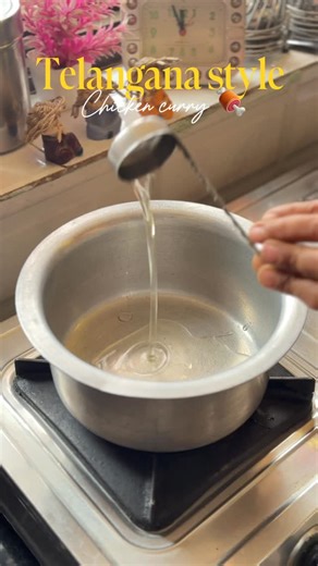 AMMA’S KITCHEN on Instagram: "“Kodi kura antey Telangana lo vere level ra!” 🔥😋 . . . . . . . . . . #IndianCuisine #DesiTadka #IndianFoodLovers #VegRecipes #VegetarianFood #MeatlessMeals #HealthyCooking #CleanEating #HealthyRecipes #15MinuteMeals #QuickDinners #EasyWeeknightMeals #BakingReels #HomeBaker #bakersofinstagram #Foodie #EasyRecipes #1 #FoodLover #RecipeOfThel #CookingAtHome #KitchenDiaries #Delir #YummyFood #kodikura #telanganastyle #chickencurry #entertainmentclub13"