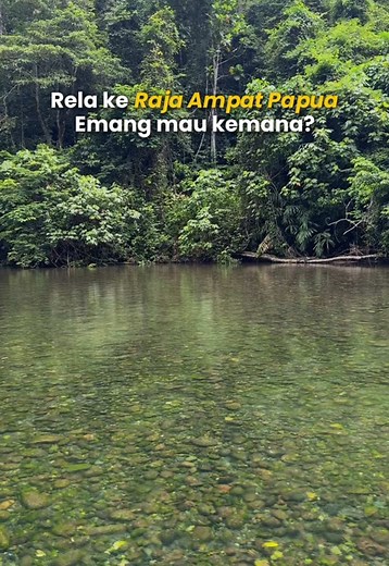 It’s time to explore RAJA AMPAT 🤩, sebelum main ke destinasi utama kita singgah2 dulu supaya lebih kenal sama tempat cakep ini! Ayoo kita mo kemana? ✨ #rajaampat #papua #indonesia