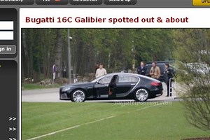 Bugatti 16C Galibier, aperçue