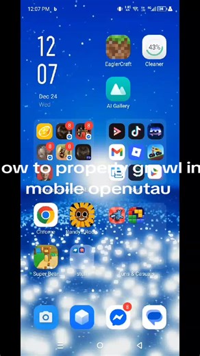 Cómo hacer un growl en OpenUtau Mobile