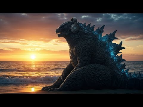 GODZILLA Sleep Music You've Never Heard (10 Hours Deep Relaxation & Healing)