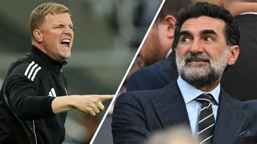 Howe has 'no idea' why Newcastle chairman at Liverpool game