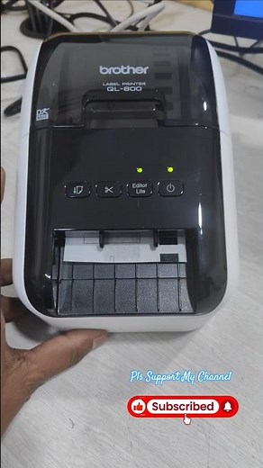 Brother QL-800 Label Printer Unboxing & Setup 🔧 | Driver Install #shorts #brother #printing #viral