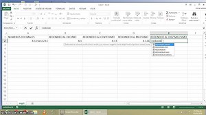Excel Redondear Hacia Arriba Ingles