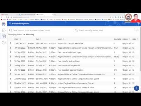 AYSOU 4 - Manage Course Roster "5 minute video"