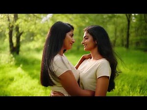 Sapphic India, lesbian kissing(AI)