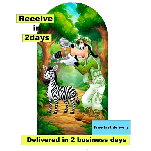 Mouse Safari Arch Backdrop - Etsy