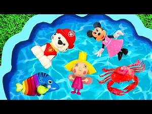 Learn Colors with Paw Patrol, Ben & Holly - Toys For Kids - Pj Masks