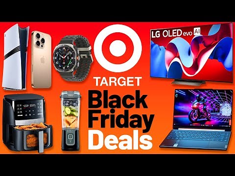Target Black Friday Deals 2024 - Top 50 Target #BlackFridayDeals