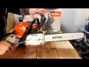 UNBOXING Chainsaw Stihl MS 362