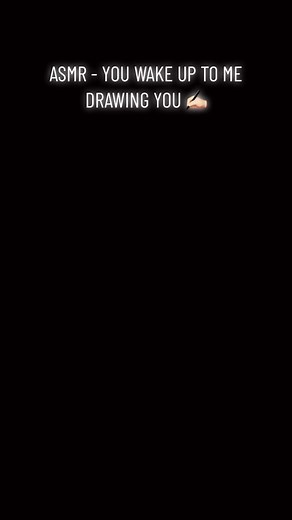 ASMR Drawing You on My iPad