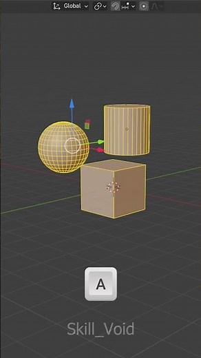 Ungroup Object | Blender Tips & Tricks💯🔥| #3danimation #blender #ytshorts