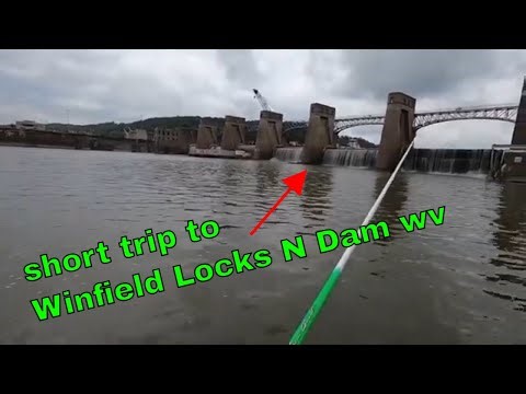 Winfield Locks and Dam west virginia (throwback thursday 2023)