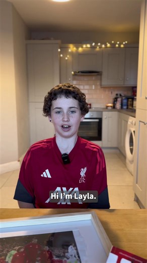 We paid a special visit to Layla and her mum, to hear all about her unforgettable experience as the #AXAmascot at Anfield on the 1st January 2026 #LiverpoolFC From the reveal of the surprise on the Late Late Toy Show to jetting off to Liverpool to walk out in front of 60,000 fans alongside her favourite players #OfficalGlobalTrainingPartner Layla shares what this moment truly meant to her 💖 #KnowYouCan @liverpoolfc