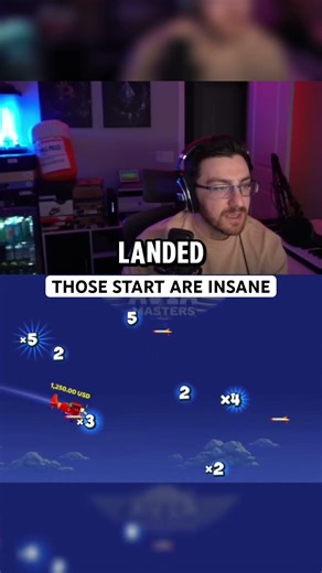 THOSE START ARE INSANE #kick #plane #shorts