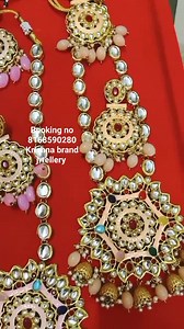 17 reactions · 4 comments | Our New sample of high quality kundan necklace set You can Order for this Beautifu kundan l Necklace set Price only watsup me Color customize All colors available Pics send Click on below link https://wa.me/qr/FBUXRQXUQCUKI1  #jewelry #jewelrydesigner #kundanjewellery #bridaljewelleryset Resonable price 8168590280 enquiry watsup me  | Krishna Brand Jewellery | Facebook