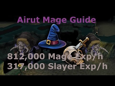 [Runescape 3] Airuts Magic Slayer Guide | 800k+ Mage Exp/h | Kuradal's Dungeon
