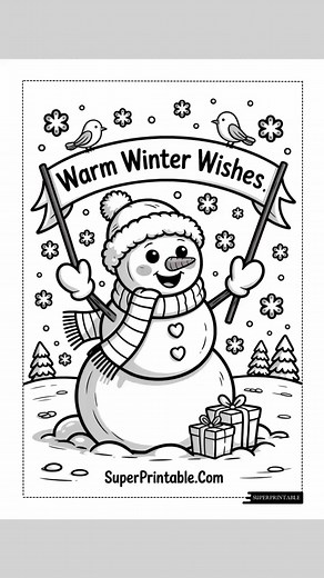 17K views · 114 reactions | Happy Holidays Animal Adventures Coloring Pages For Kids (FREE) #coloringpages #season #PDF #fblifestyle #winter | SuperPrintable | Facebook