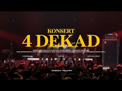 Konsert 4 Dekad Slank Live in Zepp Kuala Lumpur , Malaysia #slank #slankers
